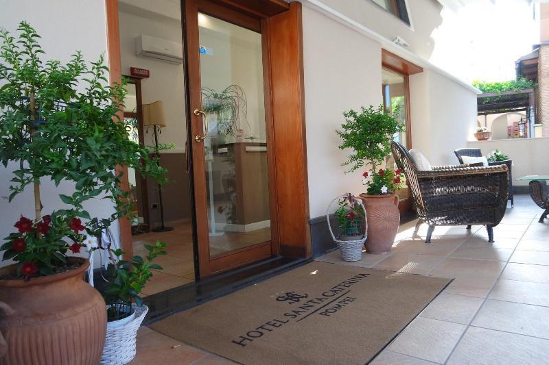 Santa Caterina Hotel Pompei Bagian luar foto